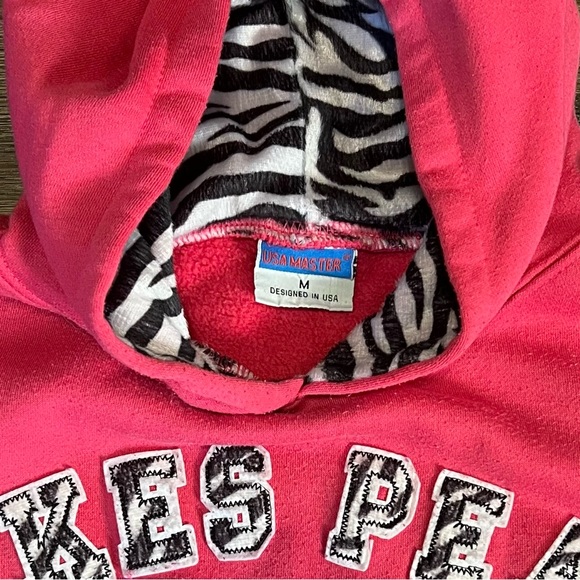 Y2K Style Pikes Peak, Co With Zebra Print Mall Grunge Skater - Picture 2 of 4